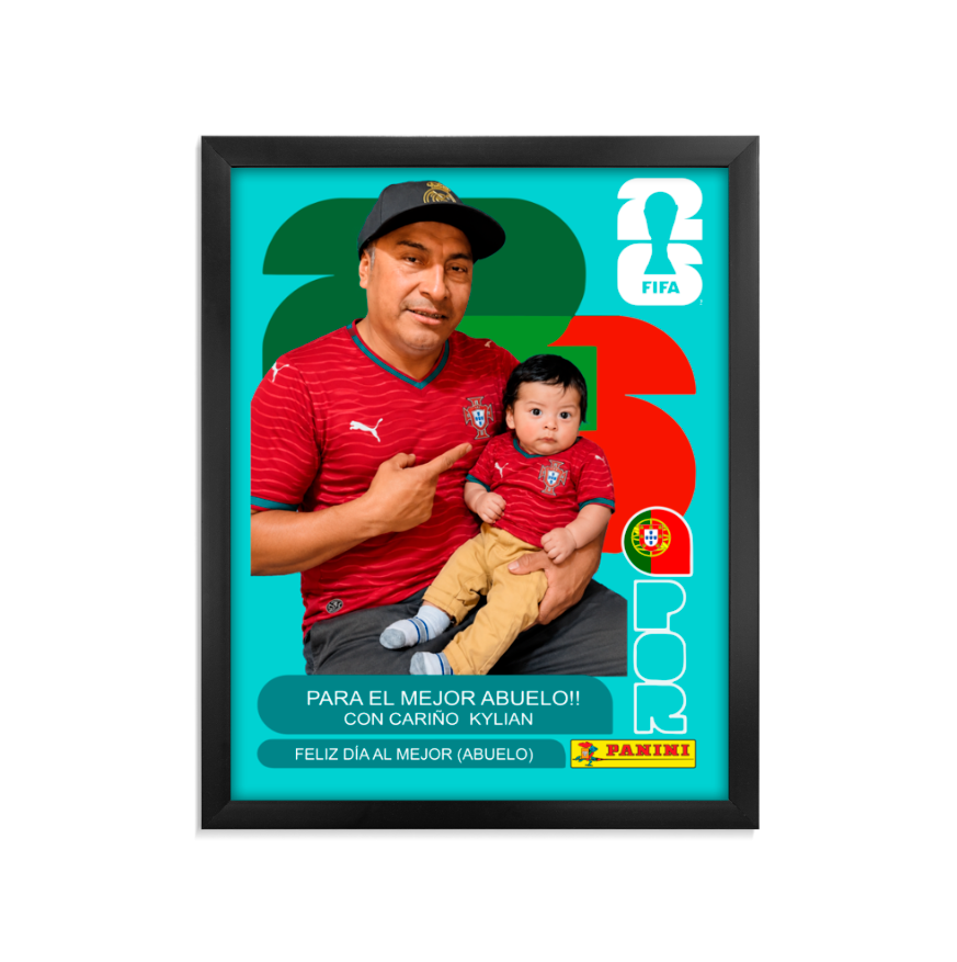 Cuadros con marco | Personalizados |  | Dia del Padre | Para el mejor abuelo !!