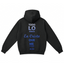 Sudadera negra| Cristiano| Tono azul