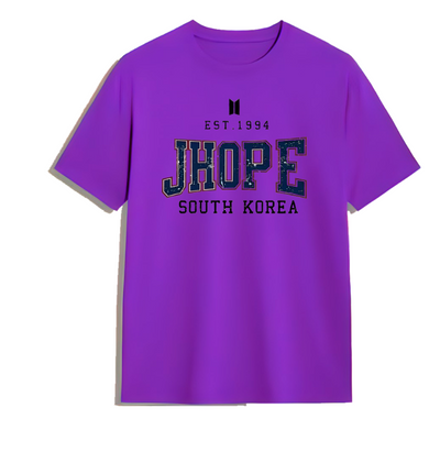 Playera | lila| BTS| Jhope
