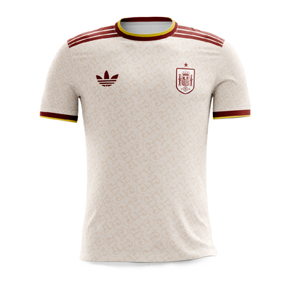 Uniforme Deportivo | Camisola Full Sublimación |  España |  Visitante | Beige
