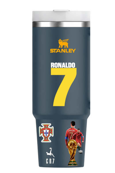 Vaso Térmico 1300ml | Azul Marino | Cristiano Ronaldo| 07