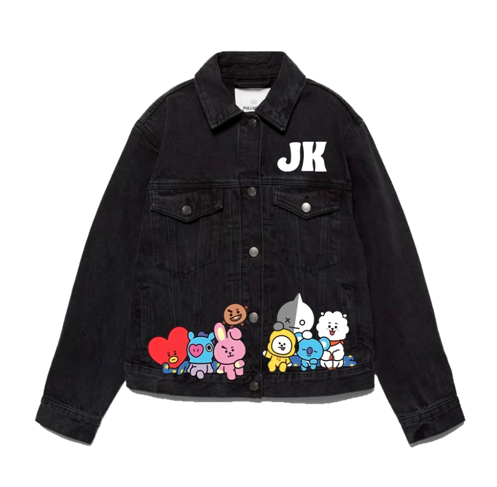 Chaqueta de lona | Mujer | BTS| Muñequitos