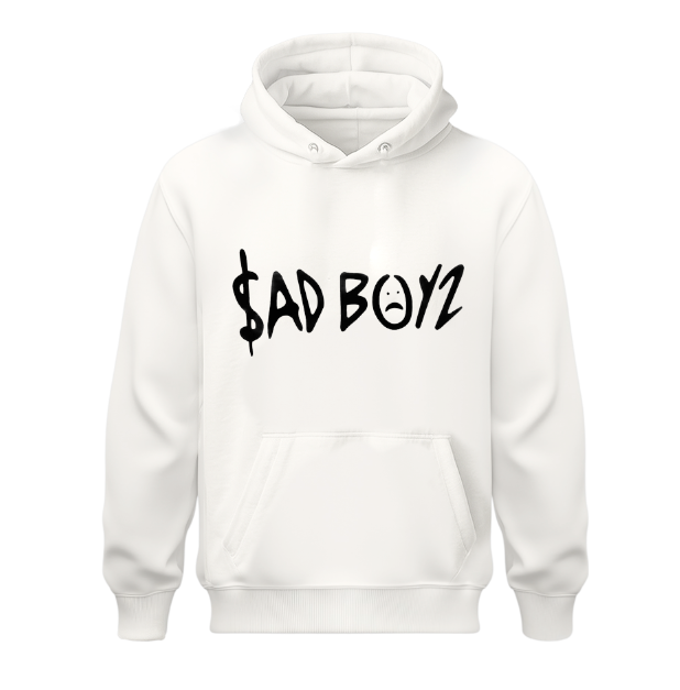 Sudadera Junior H | Blanco| |$AD BOY