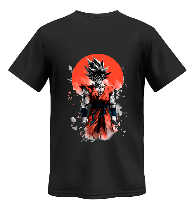 Playera | negra | Dragon| ball z