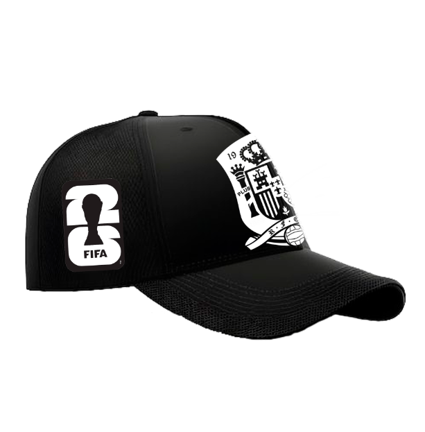 Gorra Personalizada | Negra | España| Copa