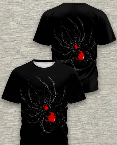 Playera | Negro | Hombre araña | spiderman | Estilo comic de araña