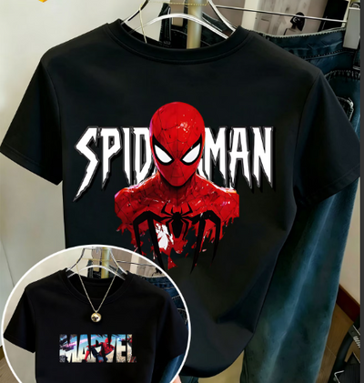 Playera | Negro | Hombre araña | spiderman | Marvel