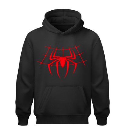 Sudadera | Negra | Spider boy