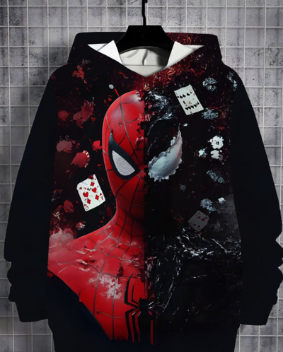 Sudadera | Full Sublimación | hombre Araña | Spiderman | cómoda impresión