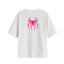 Playera| Blanca |Araña| Enfrente