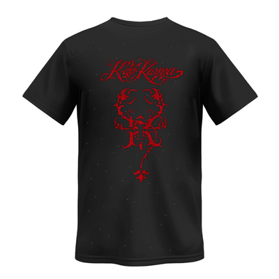 Playera | Negra | Perlado negro | K de Karma