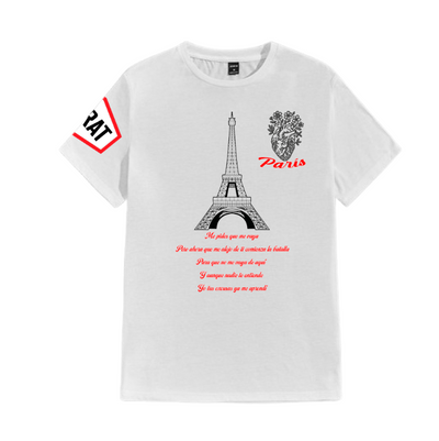 Playera| Blanca |Corazón| Morat