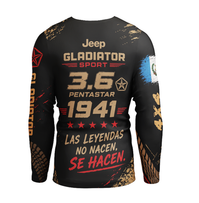Camisola Full Sublimación | manga larga | Gladeator | Cano