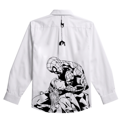 Camisa |  Blanca | Personalizada | Spider- Man