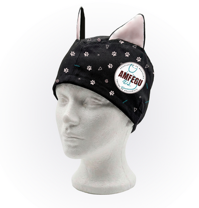 Gorro Quirurgico  | Patrón Patitas | Con orejas | AMFEGU (Copia)