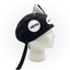 Gorro Quirurgico  | Negro | Con orejas | AMFEGU | Logo frontal