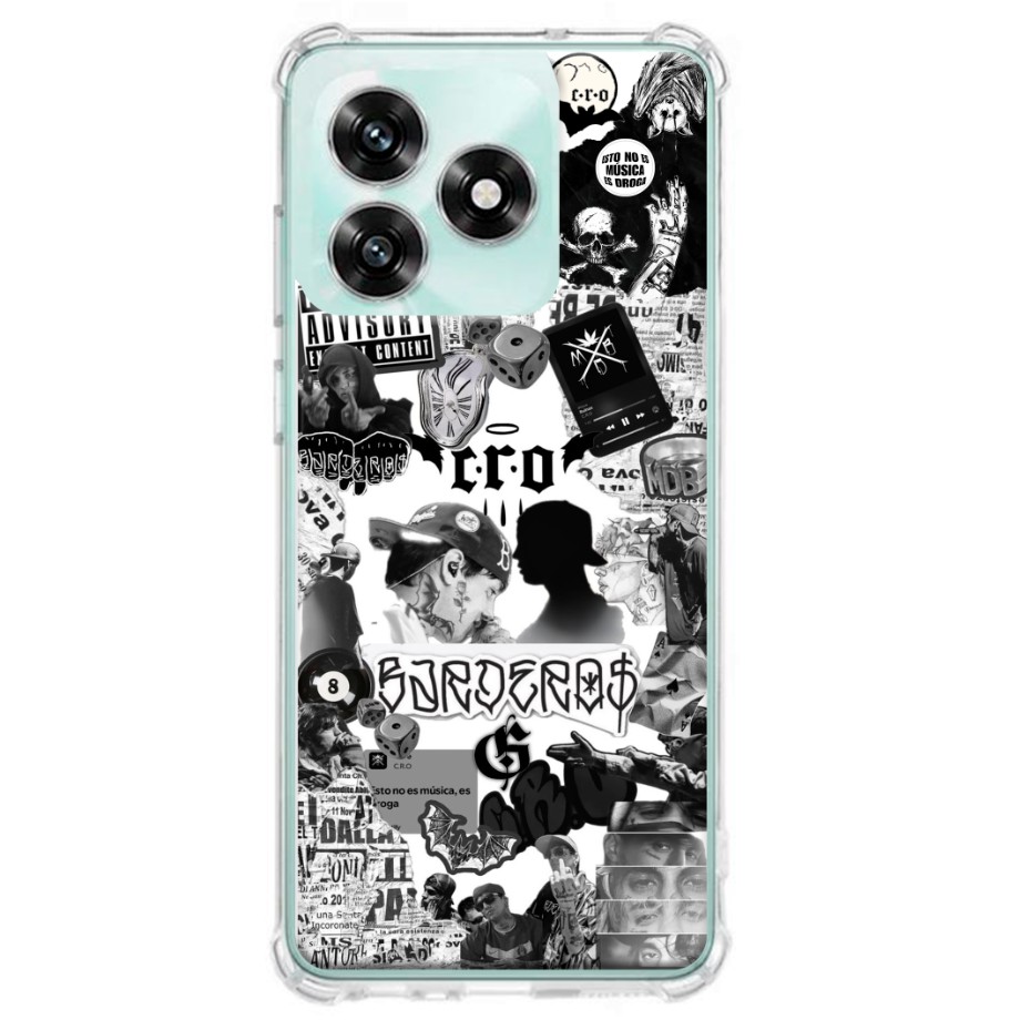 Funda | Transparente | Resina Encapsulada | Honor X5c | C.R.O