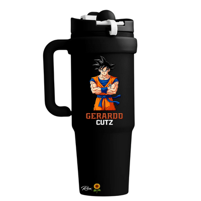 Vasos Térmico 900ml | Negro | Goku