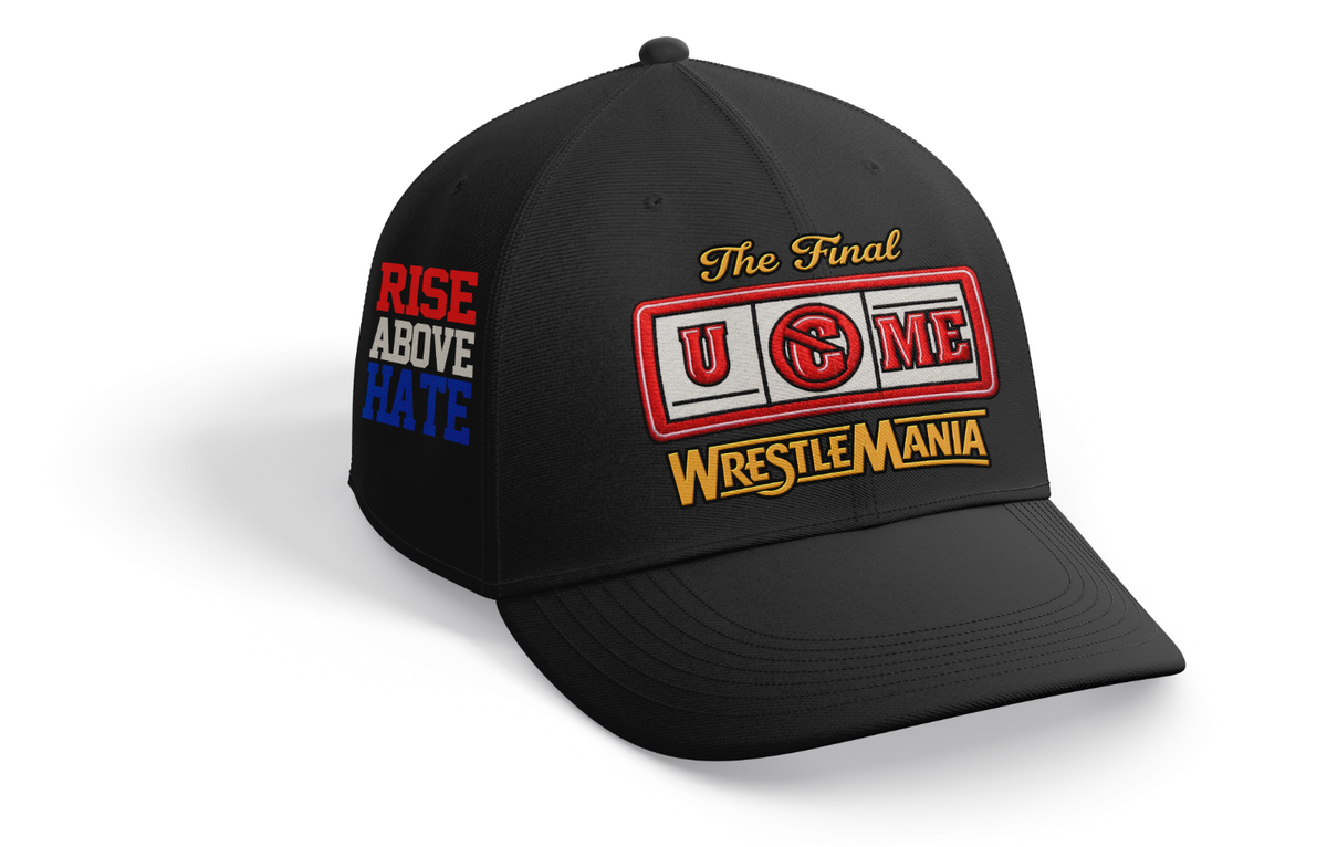 Gorra Personalizada | Negra | John Cena | Final Wrestlemania