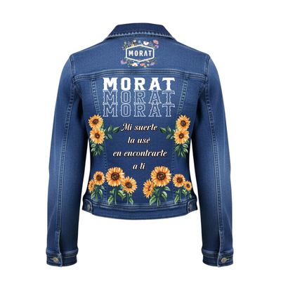 Chaqueta de lona  | Morat | Girasoles | Dama