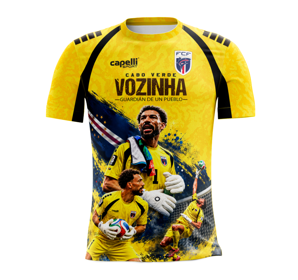 Camisola Full Sublimación | Cabo Verde | 2026 |  Arquero | Vozinha | Collage