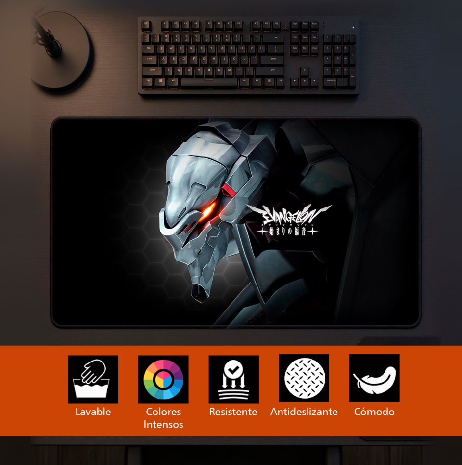 Mouse Pad Gamer | Neon Genesis Evangelion | Eva