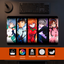 Mouse Pad Gamer | Neon Genesis Evangelion | Pilotos