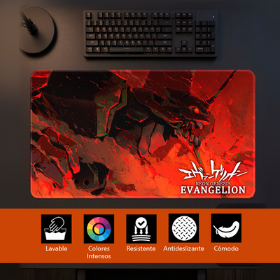 Mouse Pad Gamer | Neon Genesis Evangelion | Unit-01 Berserk