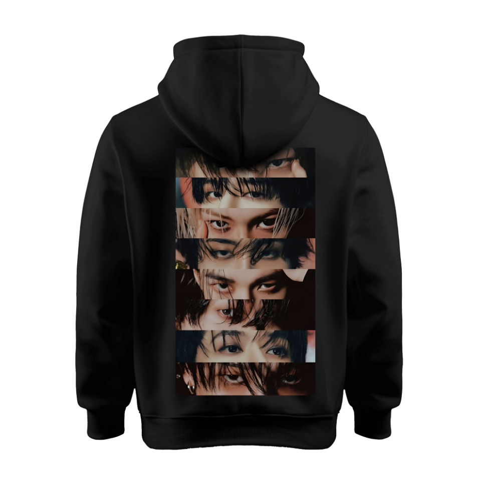 Sudadera personalizada| Negra| Stray Kids