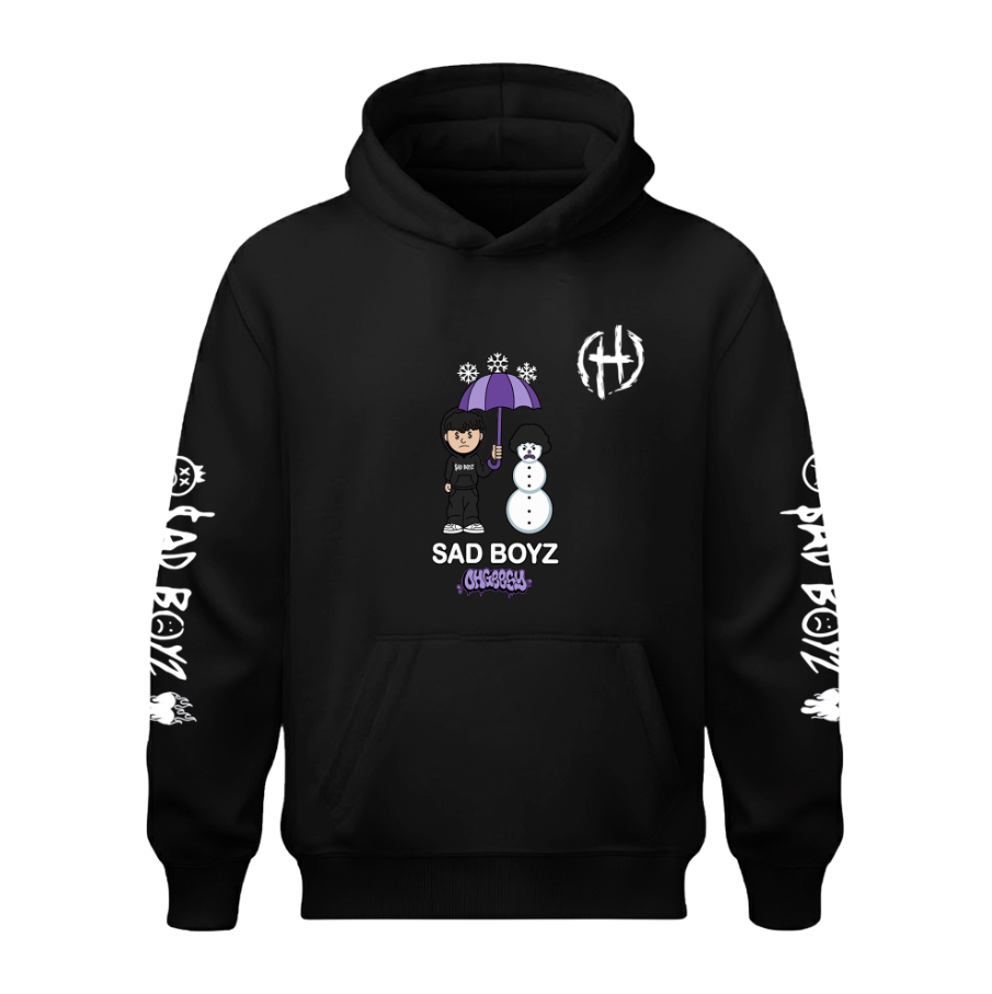 Sudadera | Junior H | Negro |SAD BOYZ | OHGEESY