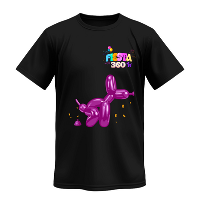 Playera | Negra | Fiesta 360 | Decoraciones y eventos 1