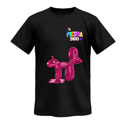 Playera | Negra | Fiesta 360 | Decoraciones y eventos 2