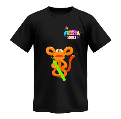 Playera | Negra | Fiesta 360 | Decoraciones y eventos 3