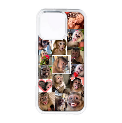 Funda | Resina Encapsulada | Iphone 16 pro | Monitos