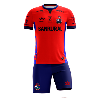 Uniforme Deportivo | Camisola Full Sublimación | Municipal | Rojos | 25/26