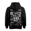 Sudadera | Negra | One Direction | Collage | Firmas