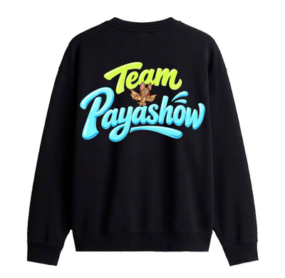 Sudadero | Cuello Redondo | Negro | Team Payashow