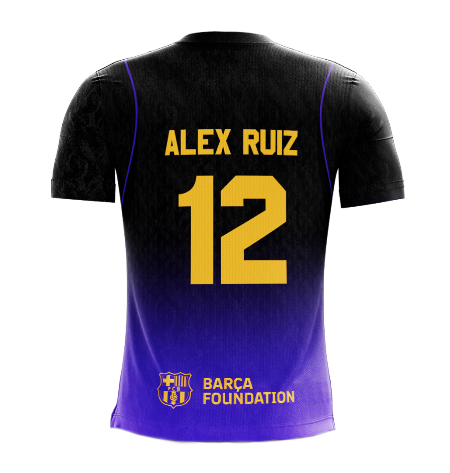 Uniforme Deportivo | Camisola |  Barcelona | Segunda Equipación | Alex