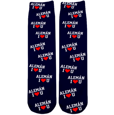 Calcetines FULL SUBLIMACIÓN | Personalizados | Aleman