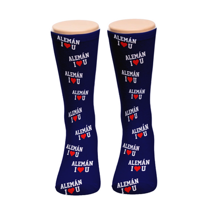 Calcetines FULL SUBLIMACIÓN | Personalizados | Aleman