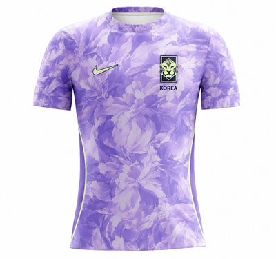 Uniforme Deportivo | Camisola Full Sublimación |  Corea del Sur (KFA) |  Visitante