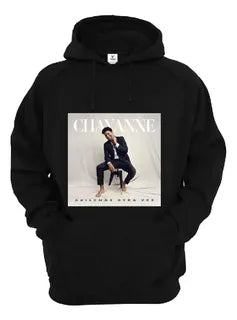 Sudadero | Negro  | Chayanne | personalización de Retrato