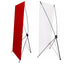 Display tipo X ajustable para negocios 100 cms x 200 cms