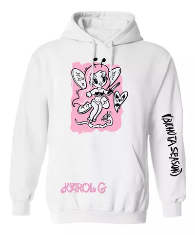Sudadera Karol G |Blanco | Bichota