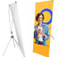Display tipo X ajustable para negocios 100 cms x 200 cms