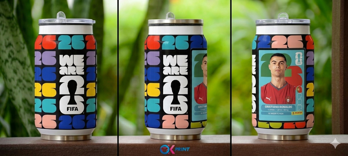 Latas tipo termo | Mundial 2026| CR7