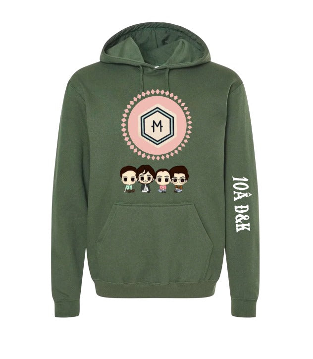 Conjunto | Sudadera Pants | Color Verde musgo | Morat | 10â D&K
