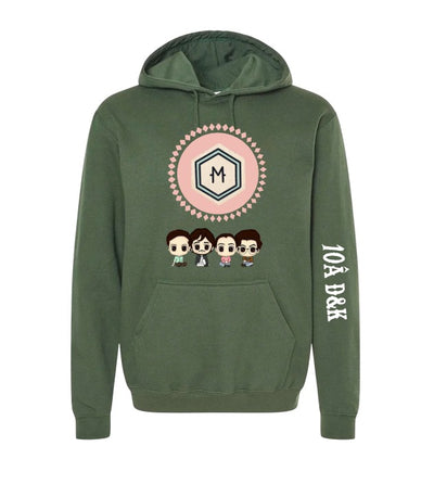 Conjunto | Sudadera Pants | Color Verde musgo | Morat | 10â D&K