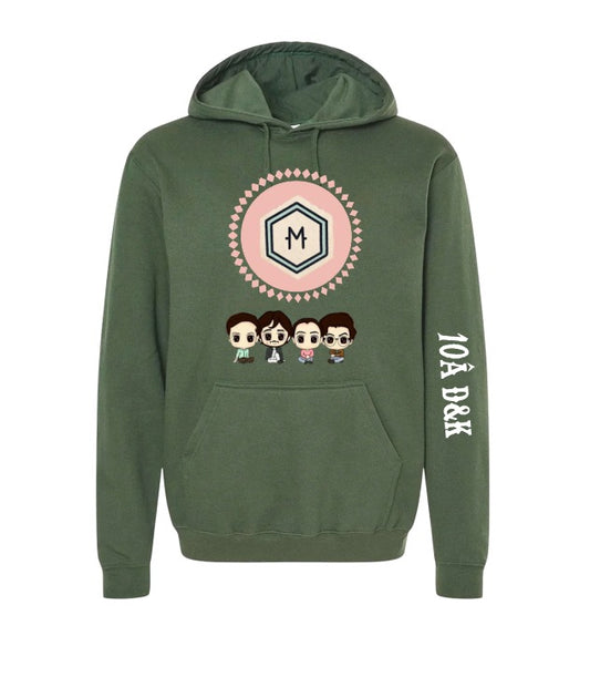 Conjunto | Sudadera Pants | Color Verde musgo | Morat | 10â D&K