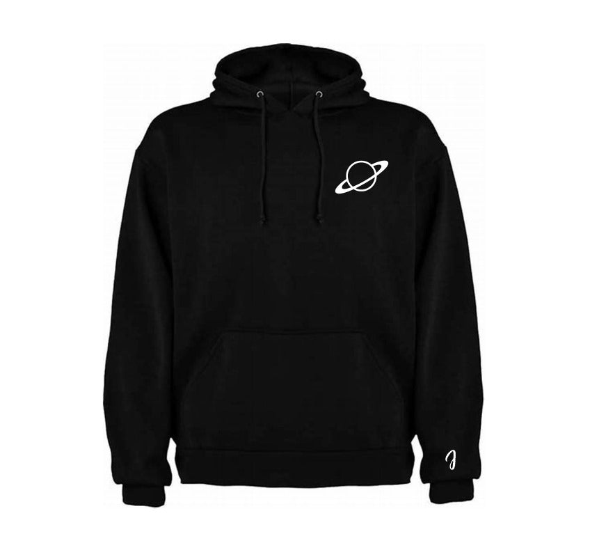 Sudadera negra | Saturno | Dúo